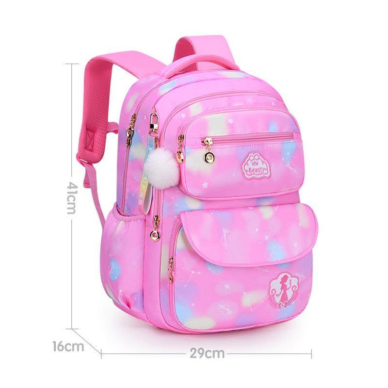 Kids Backpack Princess School bags 2 sizes-backpack-Bennys Beauty World