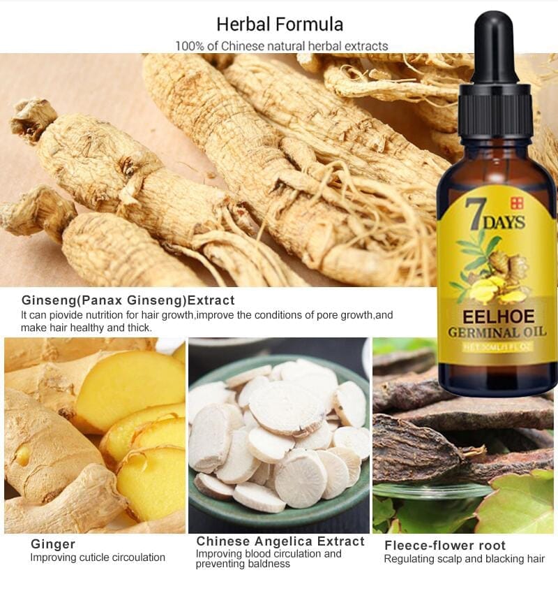 Hair Growth Products Ginger Fast Growing Hair Essential Oil BENNYS