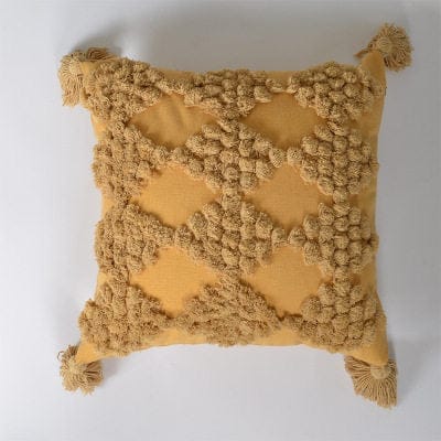 Handmade Moroccan Woven Throw Pillow Cotton BENNYS