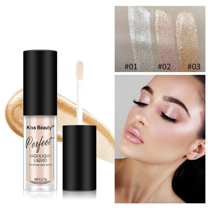 High Gloss Lying Silkworm Brightening Liquid Foundation Concealer For A Long Time BENNYS