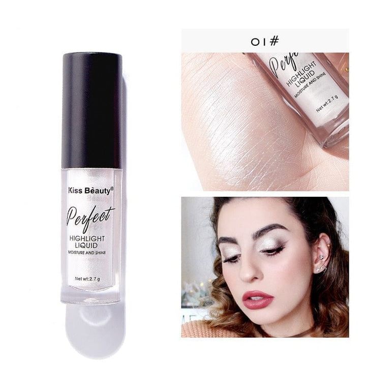 High Gloss Lying Silkworm Brightening Liquid Foundation Concealer For A Long Time BENNYS
