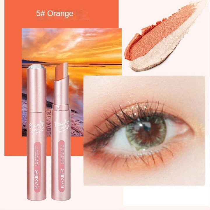 High Quality Double Color Gradient Waterproof Matte Eyeshadow BENNYS