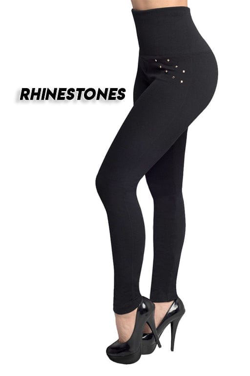 High-waisted Tight Pants Tummy Control Zipper Leggings for Women BENNYS