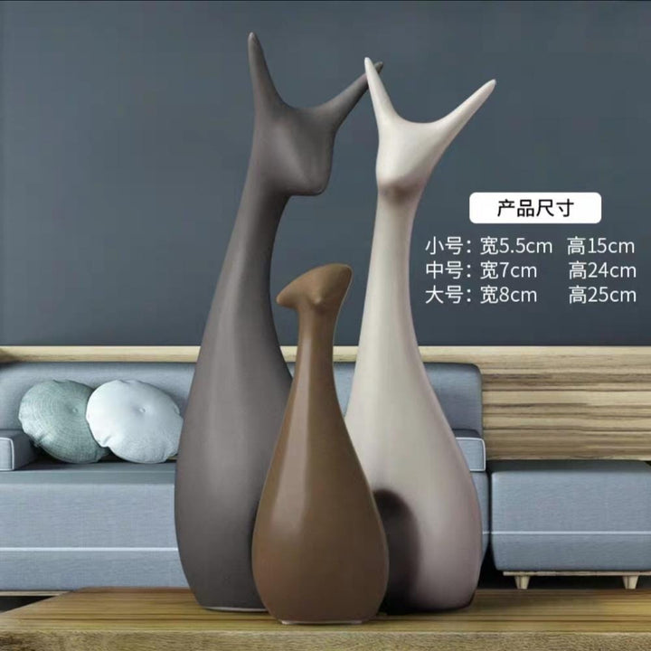 Home Decor Creative Animal Crafts Home Decor Accessories Wedding Gift for lovers BENNYS