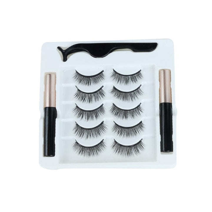 Imitation mink hair magnetic suction false eyelashes BENNYS