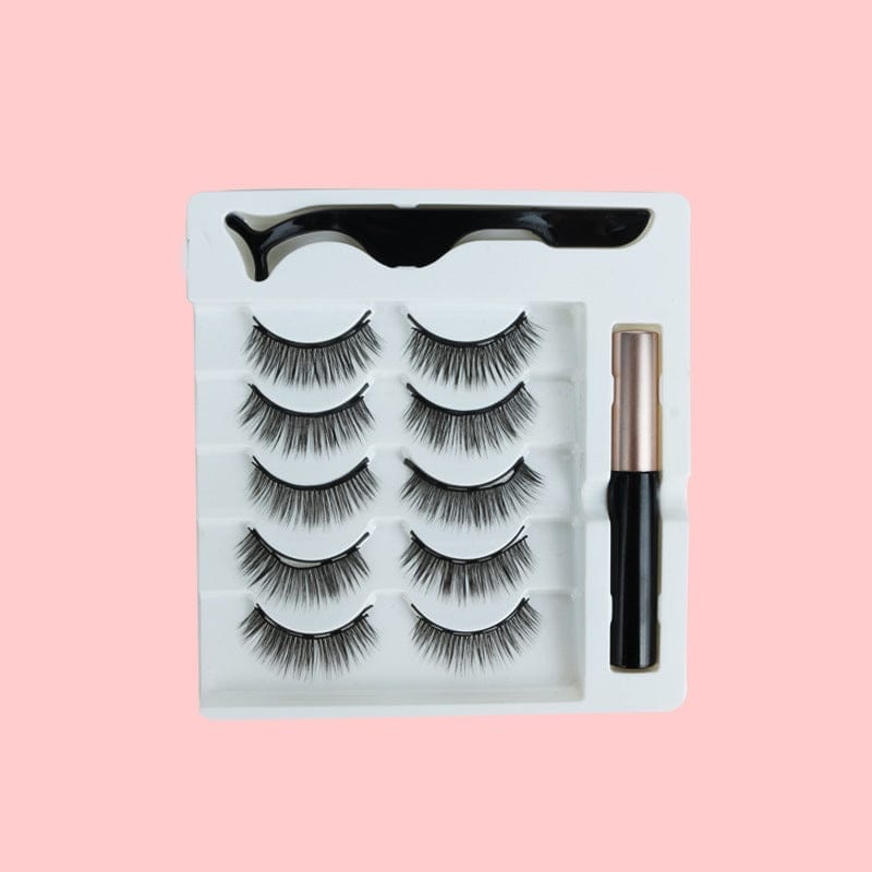 Imitation mink hair magnetic suction false eyelashes BENNYS