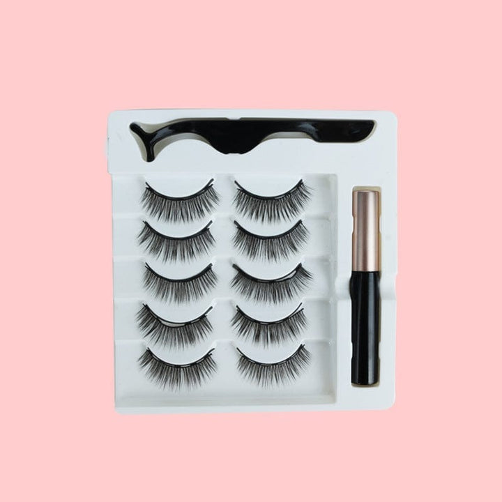 Imitation mink hair magnetic suction false eyelashes BENNYS