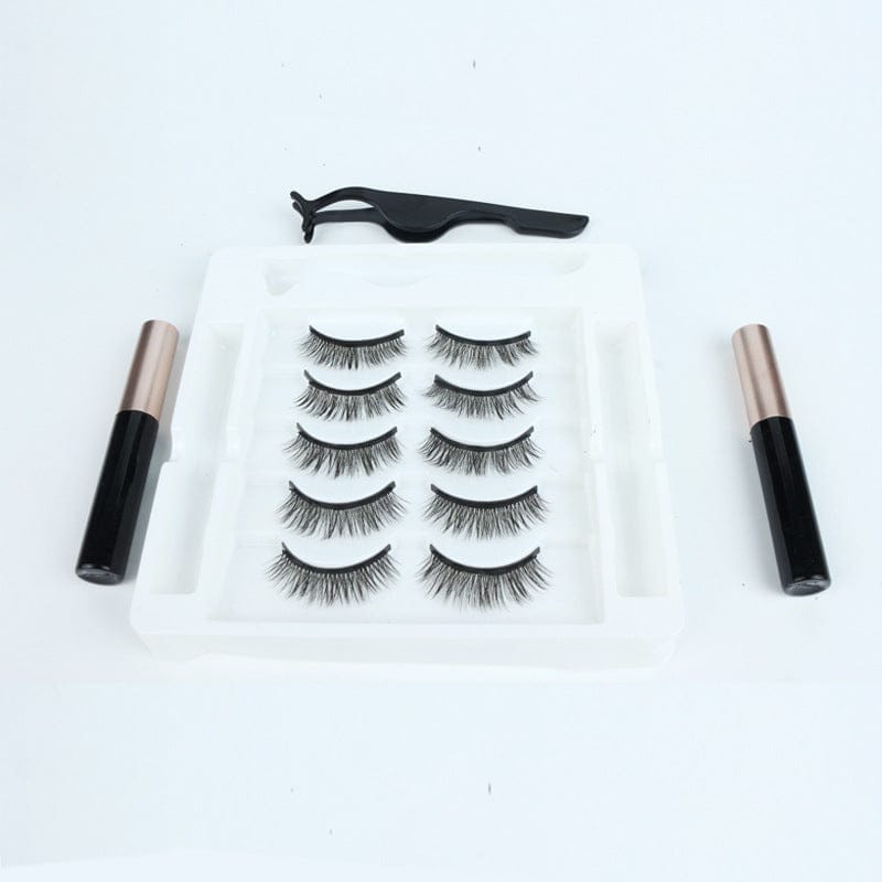 Imitation mink hair magnetic suction false eyelashes BENNYS