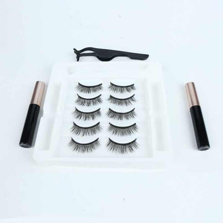 Imitation mink hair magnetic suction false eyelashes BENNYS