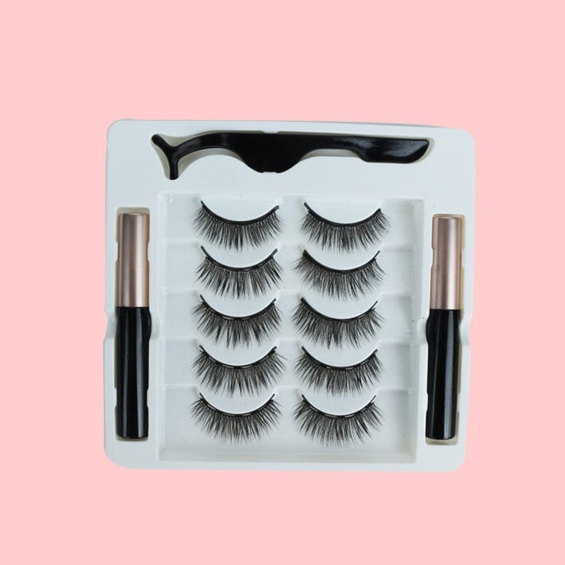 Imitation mink hair magnetic suction false eyelashes BENNYS