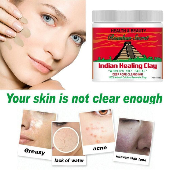 Indian Healing Mud Cleansing Mask Powder BENNYS