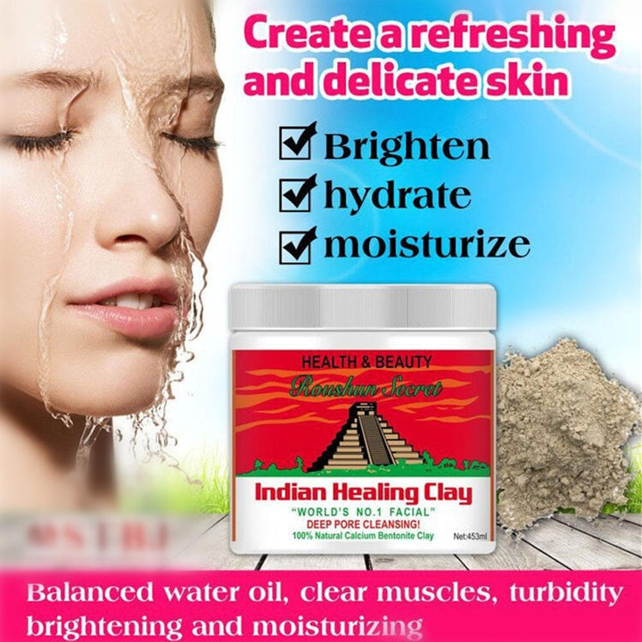 Indian Healing Mud Cleansing Mask Powder BENNYS