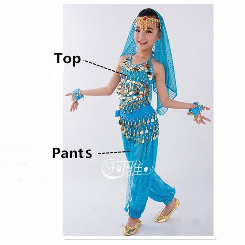 Kids Belly Dance Costumes Set BENNYS