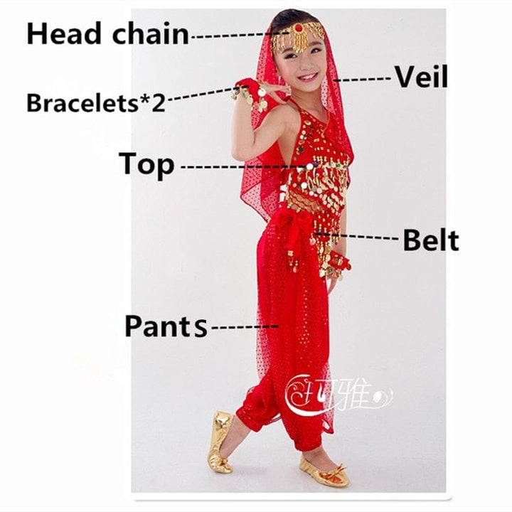 Kids Belly Dance Costumes Set BENNYS