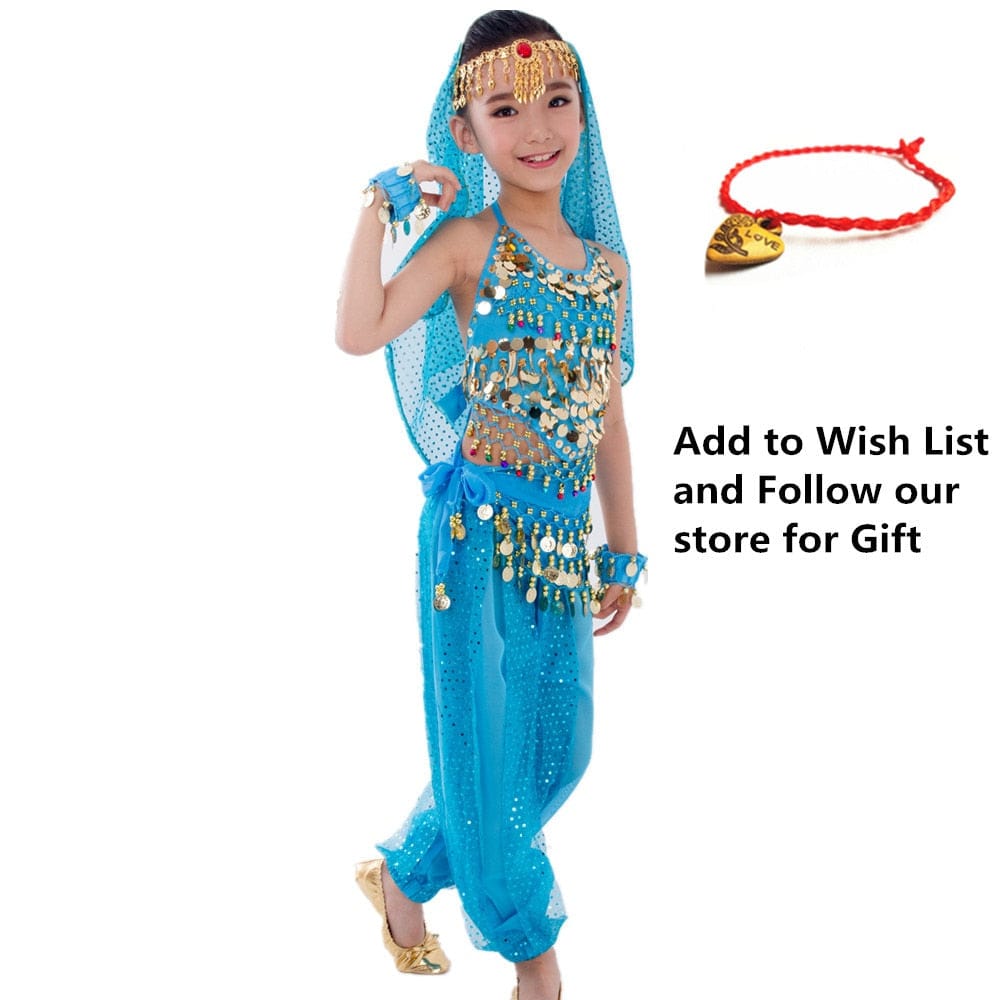 Kids Belly Dance Costumes Set BENNYS