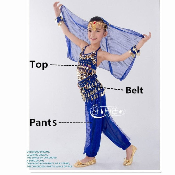 Kids Belly Dance Costumes Set BENNYS
