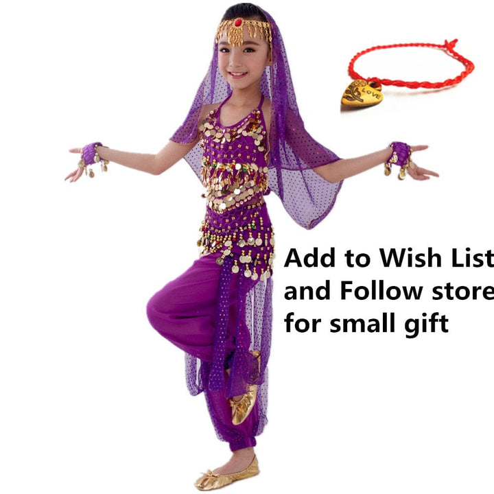 Kids Belly Dance Costumes Set BENNYS
