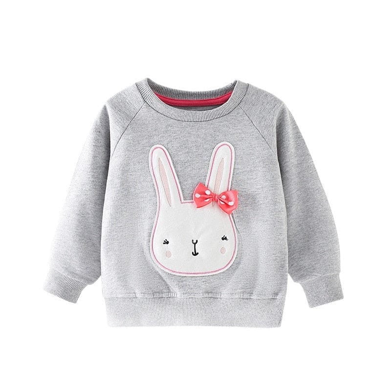 Kids Clothes Hot Selling Children Hooded Shirts T1330 GREY / 4T