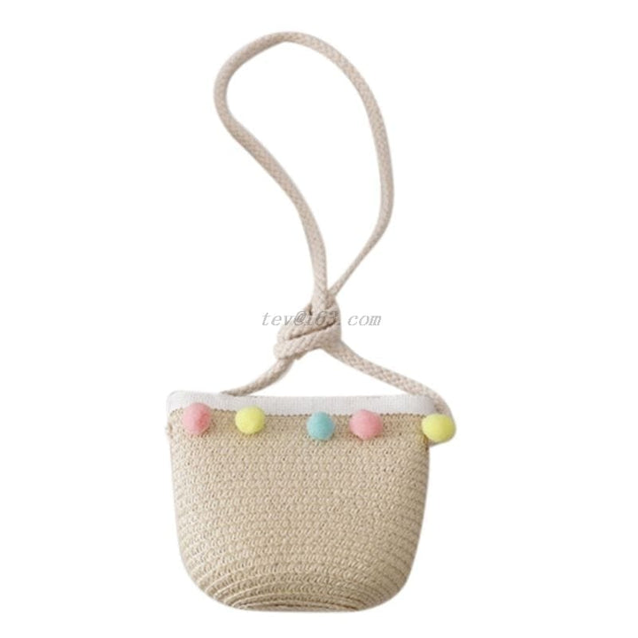 Kids Girls Large Wide Brim Straw Woven Sun Protection Beach Hat BENNYS