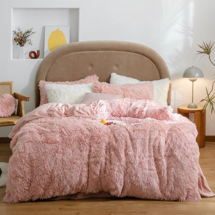 Korean Style Cloud Mink Velvet Coral Velvet Bed Sheet BENNYS