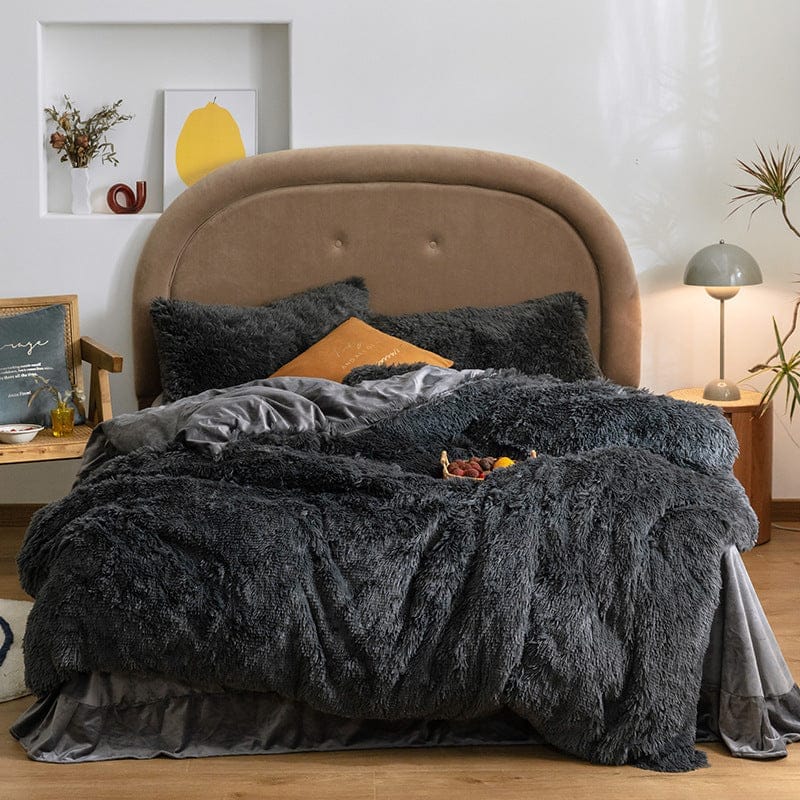Korean Style Cloud Mink Velvet Coral Velvet Bed Sheet BENNYS
