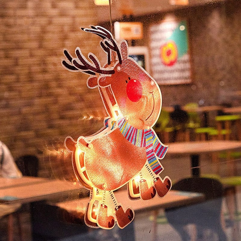 LED Lantern Suction Cup Hanging Light Christmas Decoration Lamp BENNYS