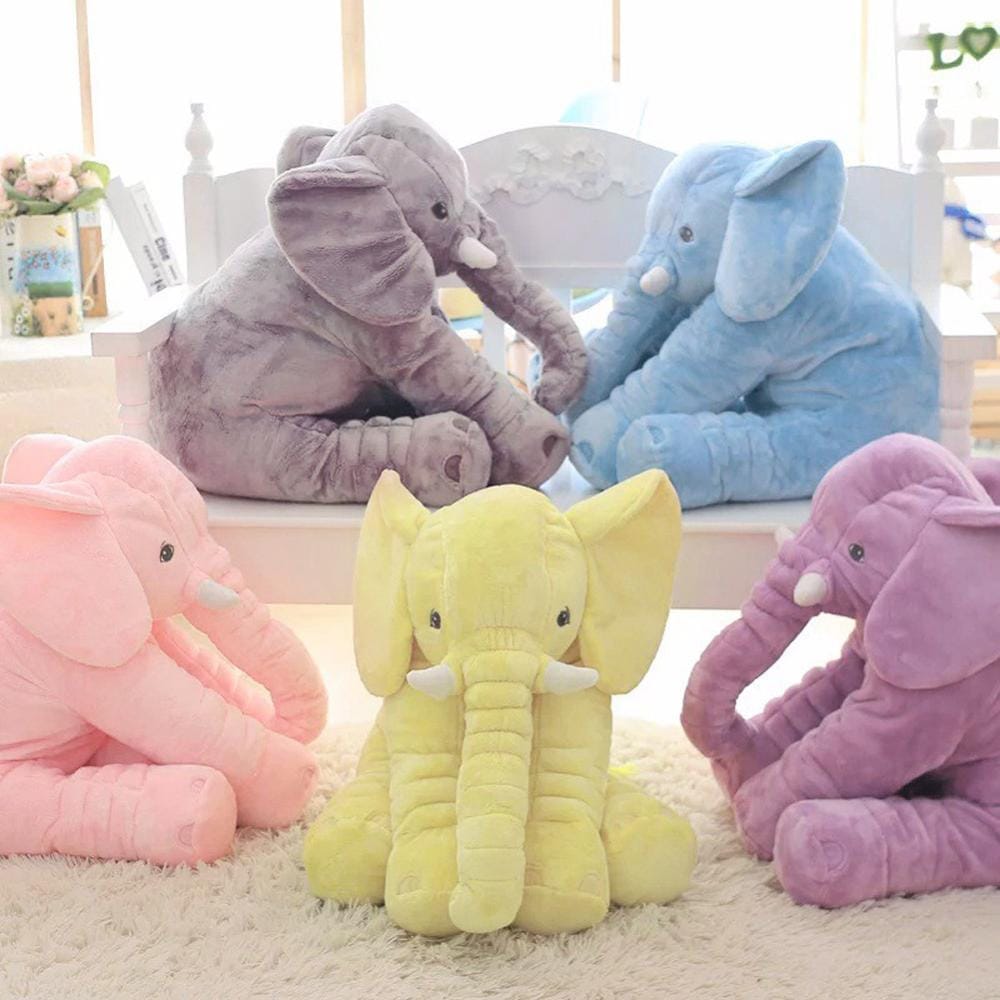 Large stuffed online elephant toy