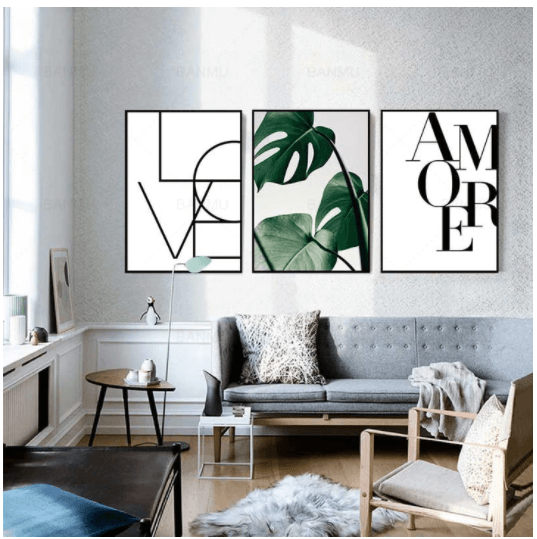 Love Amore Canvas Wall Art BENNYS