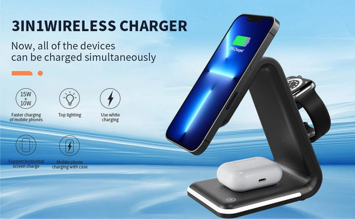 Magnetic Three-in-one Wireless Charger BENNYS