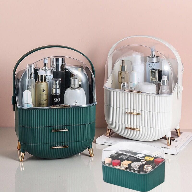 Makeup Organizer Lipstick And Jewelry Dust proof Storage Box