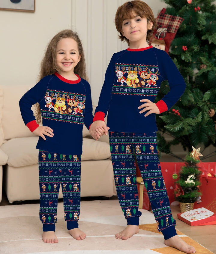 Matching Family Christmas Deer Pajamas Xmas Pjs Women Men Plaid Clothes Holiday Sleepwear BENNYS