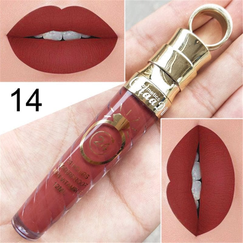 Matte Liquid Lipstick Waterproof Long Lasting Lip Gloss BENNYS