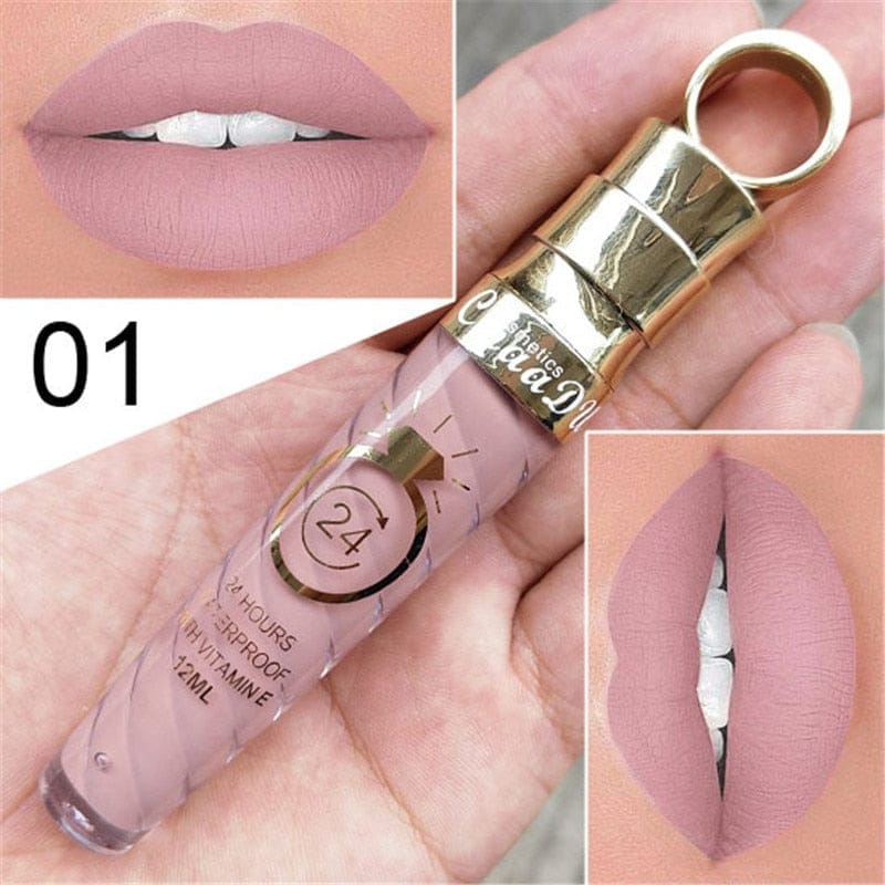 Matte Liquid Lipstick Waterproof Long Lasting Lip Gloss BENNYS