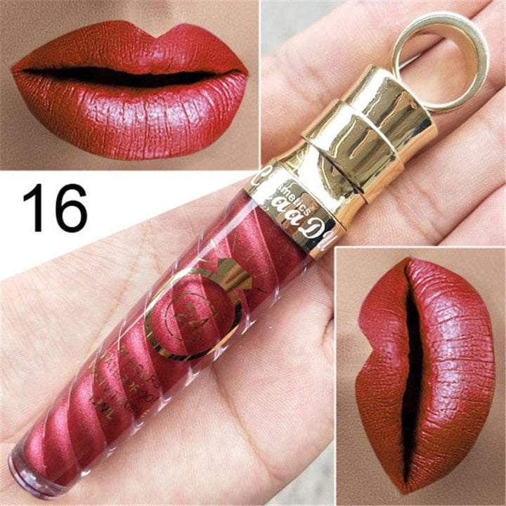 Matte Liquid Lipstick Waterproof Long Lasting Lip Gloss BENNYS
