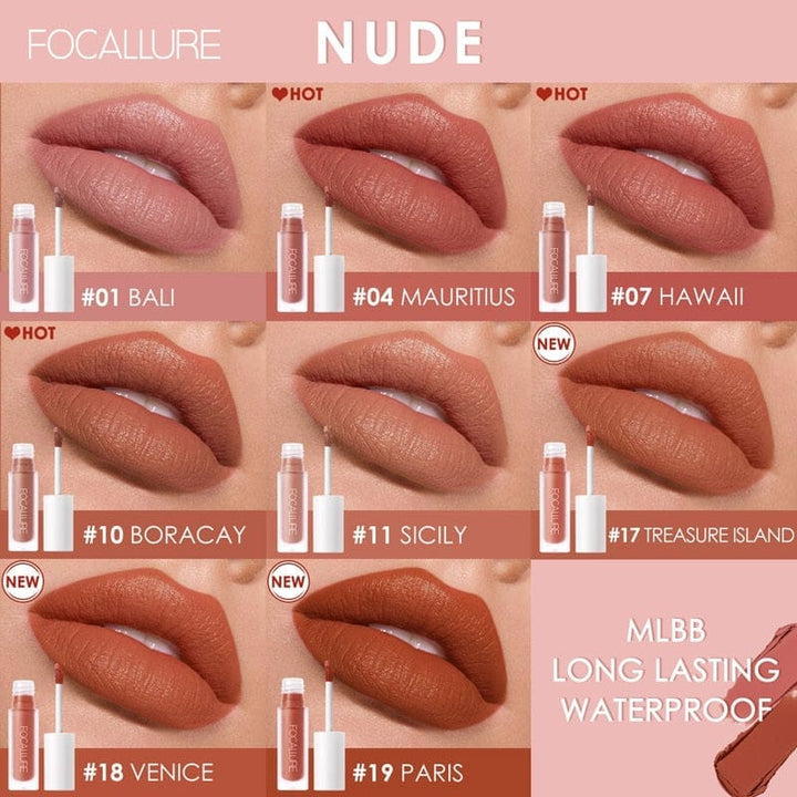 Matte Liquid Long Lasting Kissproof Lipstick BENNYS