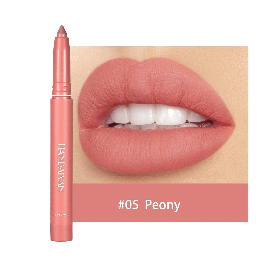 Matte Nude Lipstick Lip Liner 2 in 1 Long Wearing Waterproof Lip Ink BENNYS