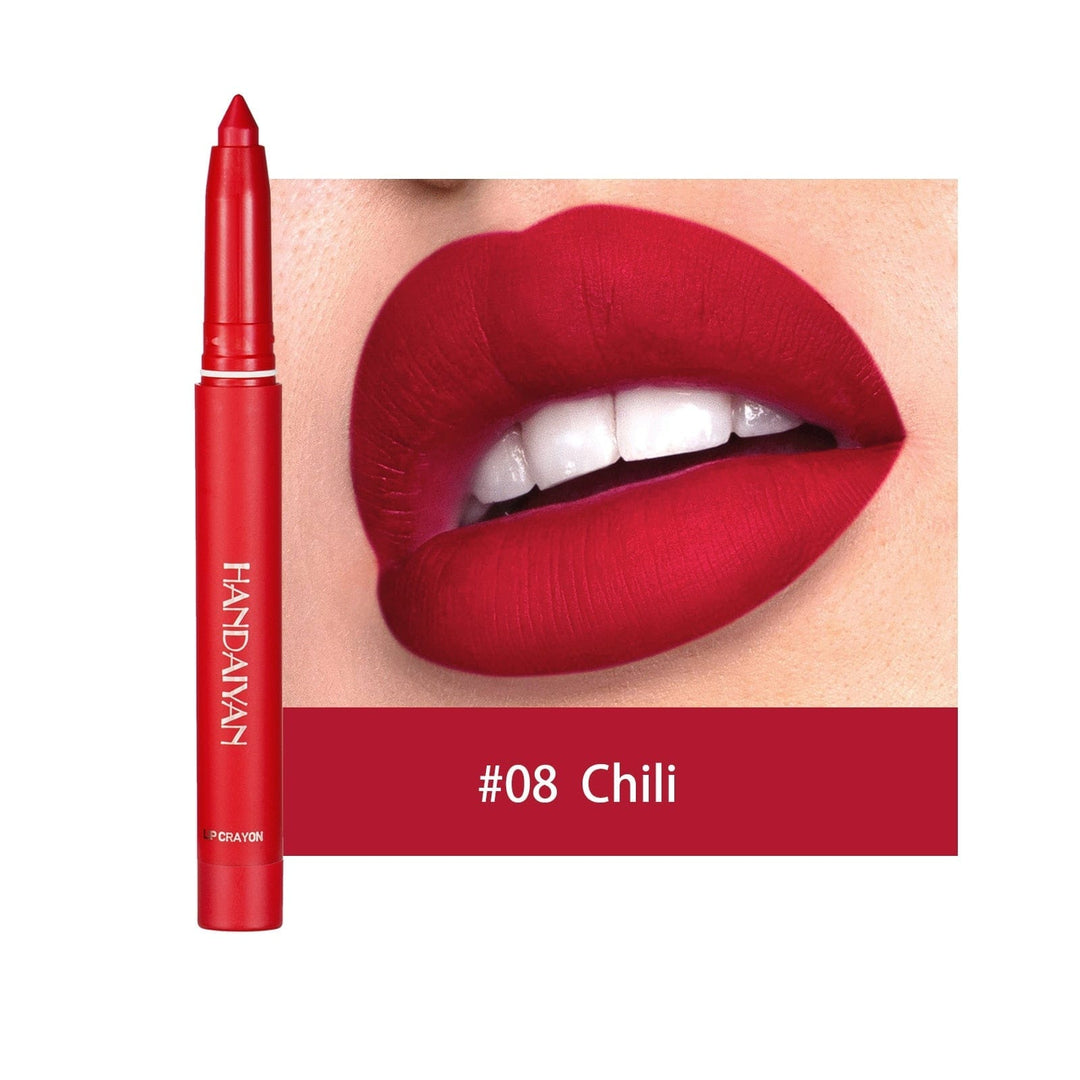 Matte Nude Lipstick Lip Liner 2 in 1 Long Wearing Waterproof Lip Ink BENNYS