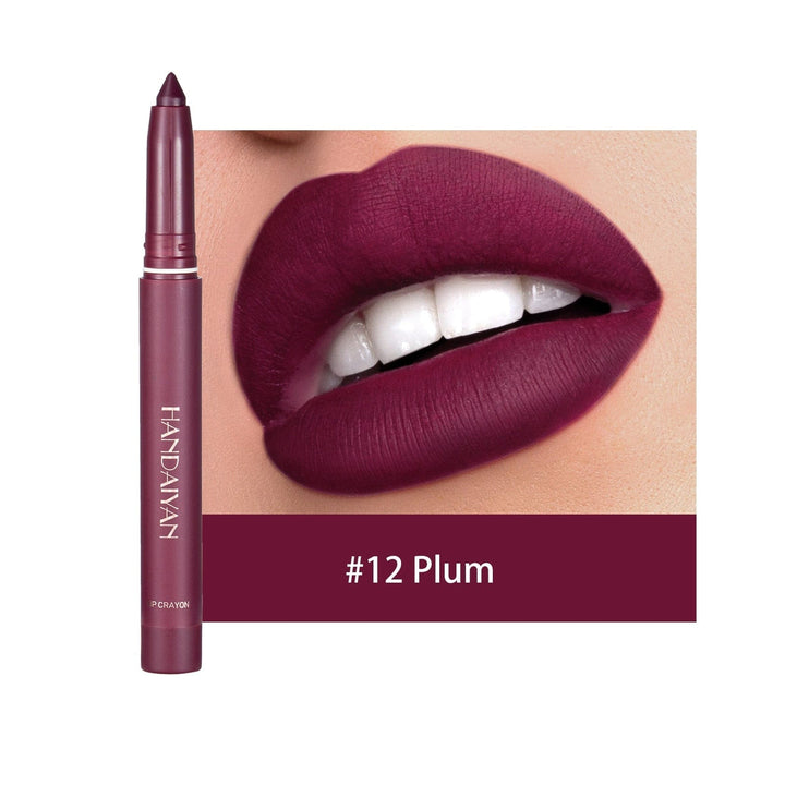 Matte Nude Lipstick Lip Liner 2 in 1 Long Wearing Waterproof Lip Ink BENNYS