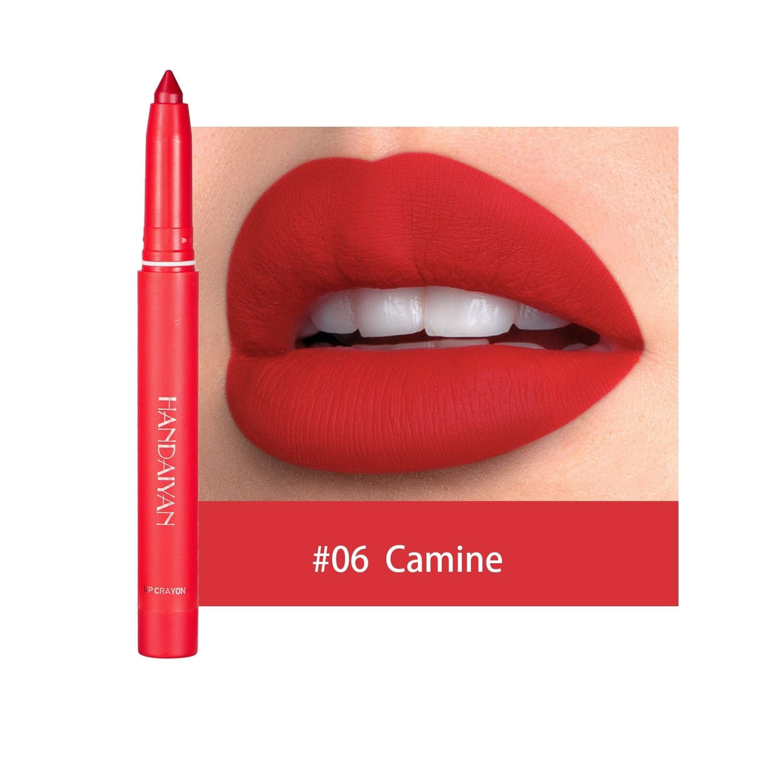 Matte Nude Lipstick Lip Liner 2 in 1 Long Wearing Waterproof Lip Ink BENNYS