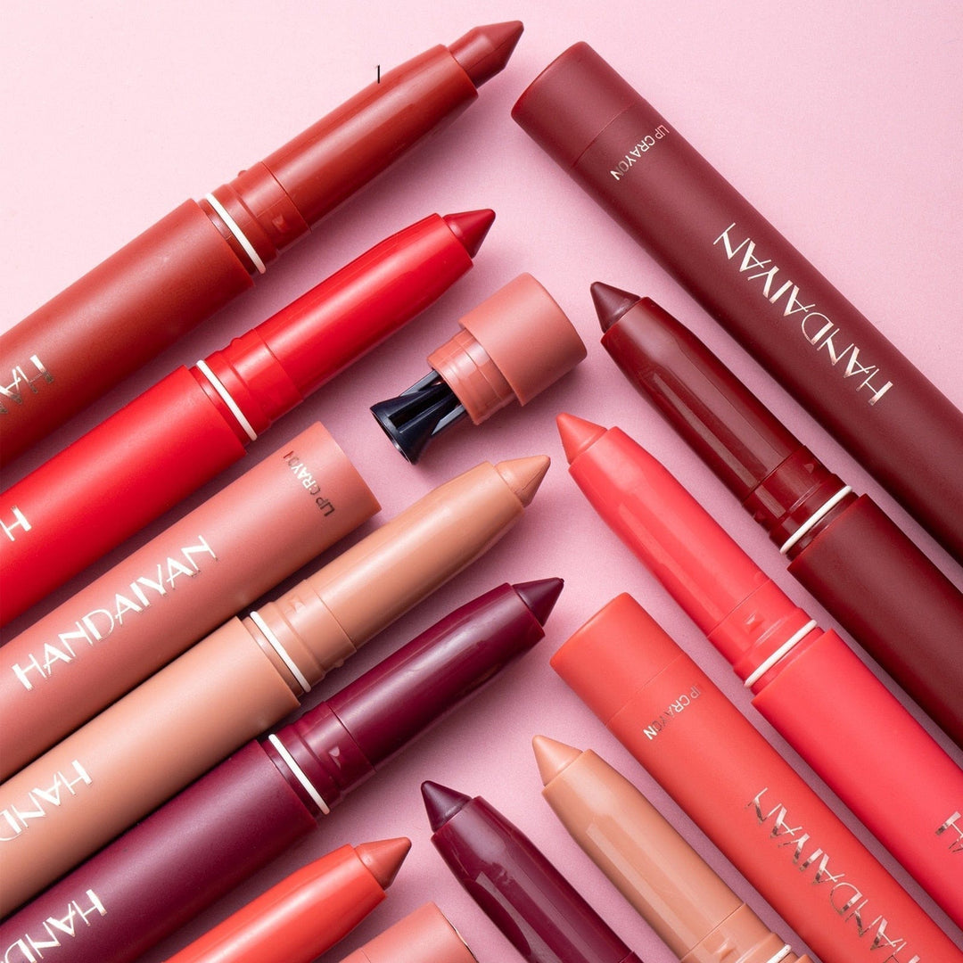 Matte Nude Lipstick Lip Liner 2 in 1 Long Wearing Waterproof Lip Ink BENNYS