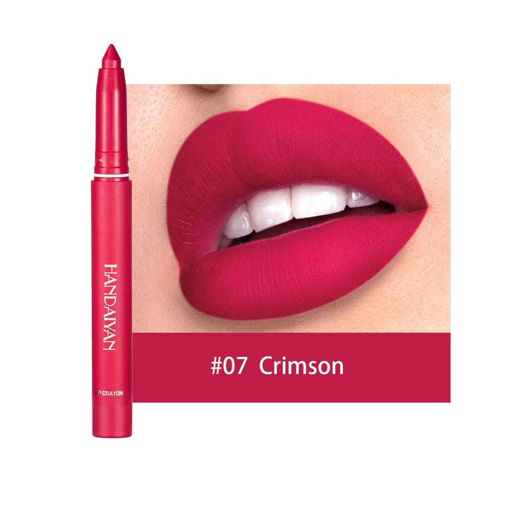 Matte Nude Lipstick Lip Liner 2 in 1 Long Wearing Waterproof Lip Ink BENNYS