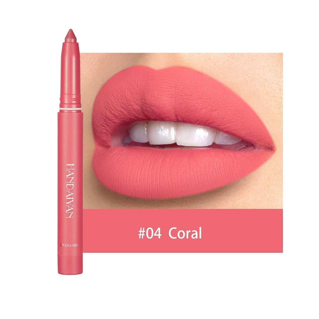 Matte Nude Lipstick Lip Liner 2 in 1 Long Wearing Waterproof Lip Ink BENNYS