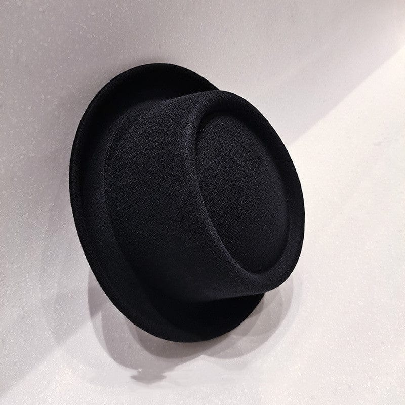 Men's Woolen  Hat With Curly Brim And Flat Top BENNYS