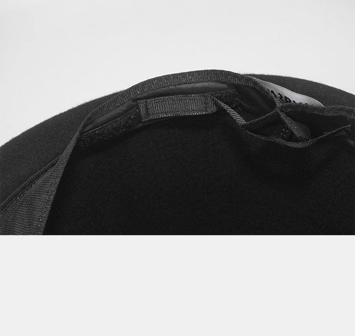 Men's Woolen  Hat With Curly Brim And Flat Top BENNYS
