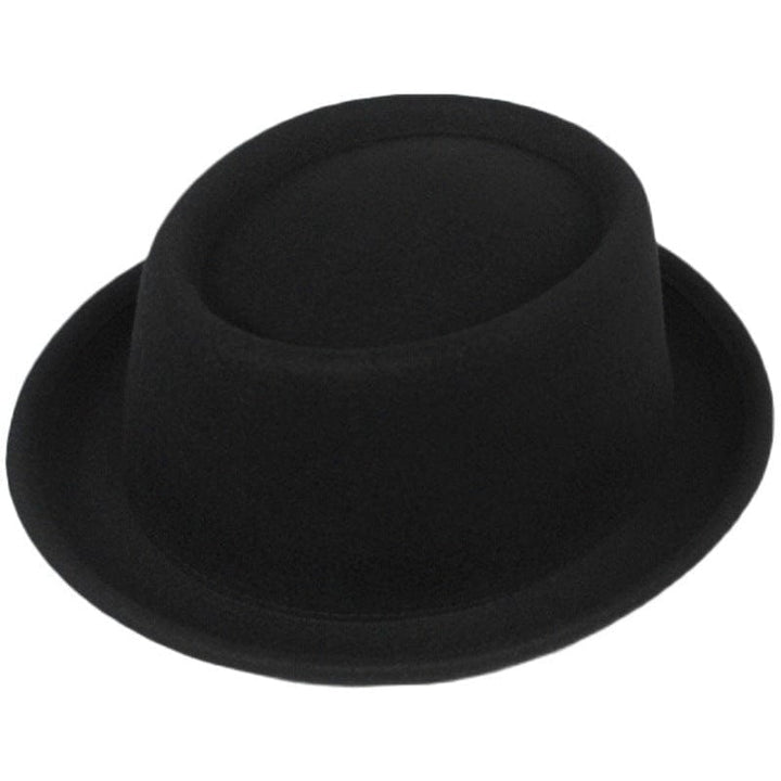 Men's Woolen  Hat With Curly Brim And Flat Top BENNYS