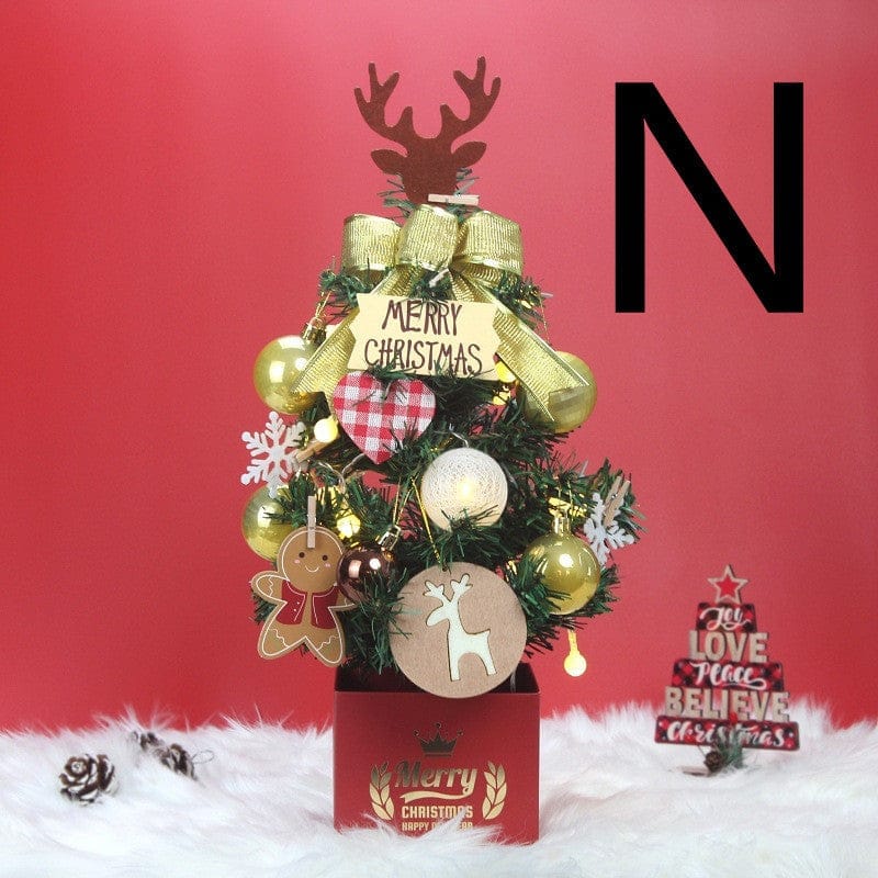 Mini Christmas Tree Desktop Decoration Set BENNYS