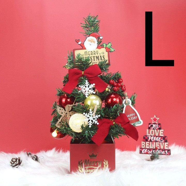 Mini Christmas Tree Desktop Decoration Set BENNYS