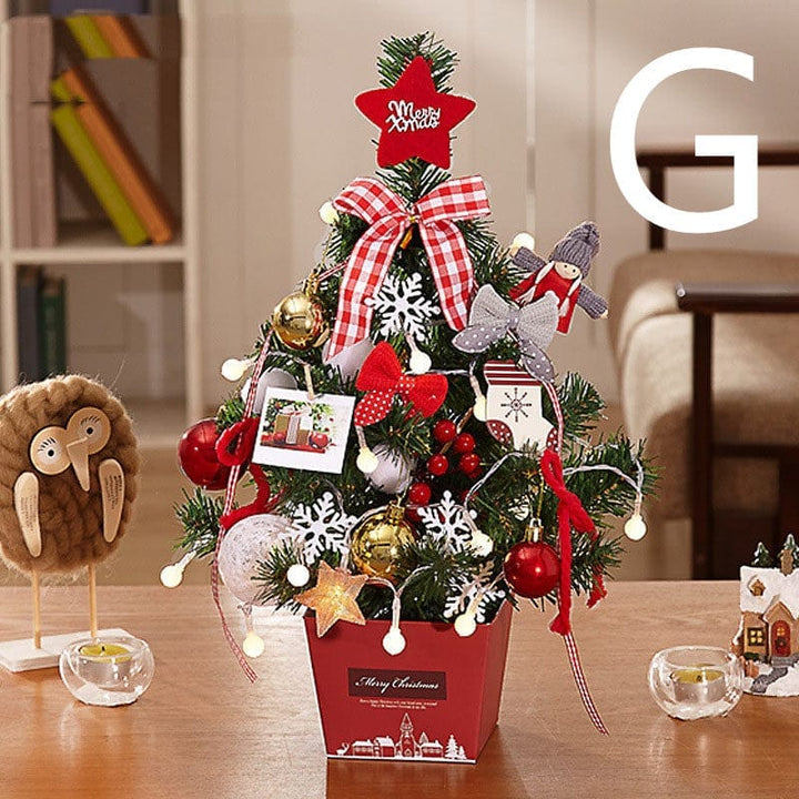 Mini Christmas Tree Desktop Decoration Set BENNYS