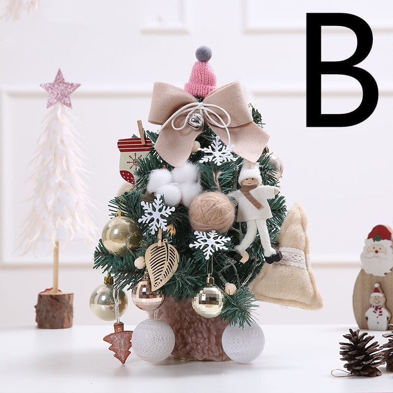Mini Christmas Tree Desktop Decoration Set BENNYS