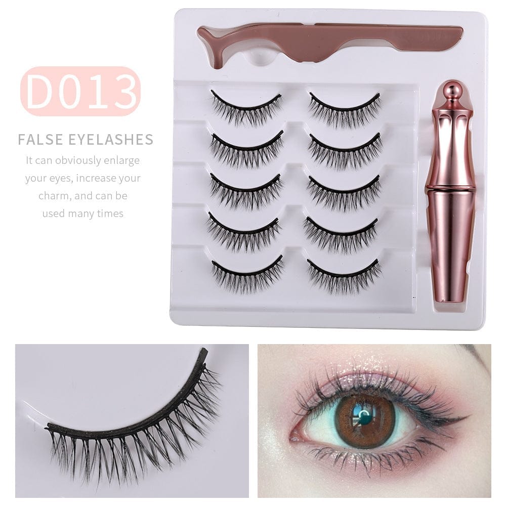 Mink Eyelashes Magnetic Eyelashes 5 Pairs Of Magnets BENNYS